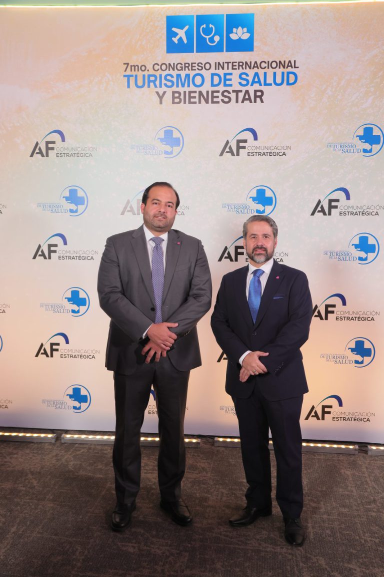 Alberto Bergés González y Giancarlo Sanguinetti en el 7mo Congreso Internacional de Turismo de Salud y Bienestar