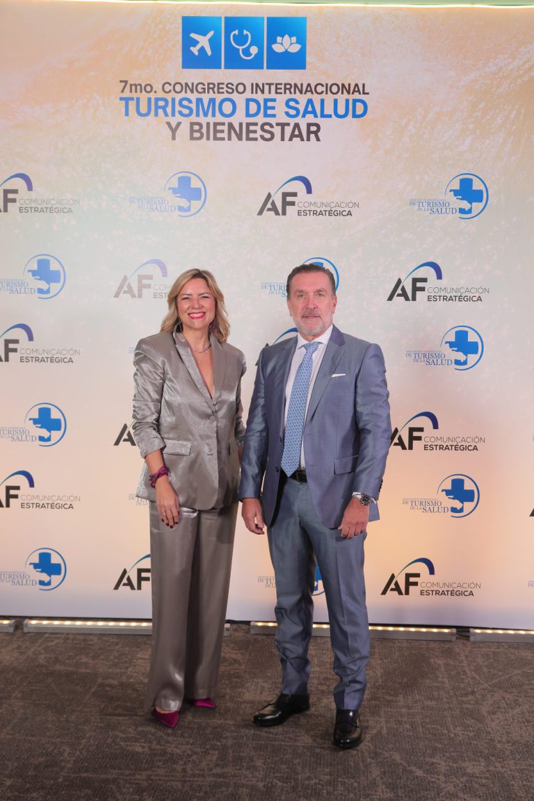 Leymi Lora y Francesco Fino en el 7mo Congreso Internacional de Turismo de Salud y Bienestar